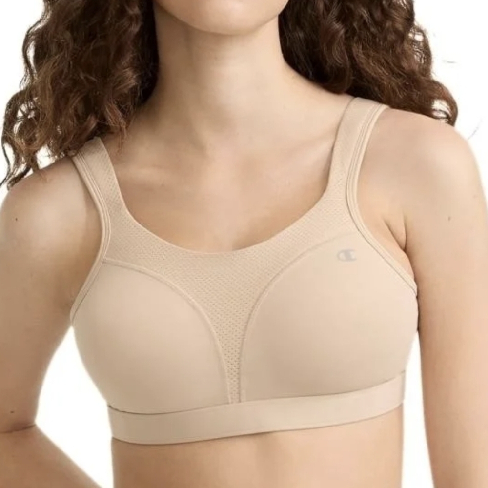 NEW Champion womens Full Support Sports Bra, Nude, 40DD